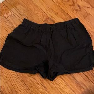 Black madewell shorts